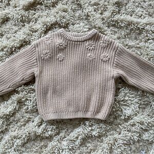 Cozy Knit Sweater in Tan